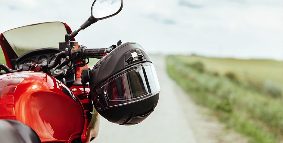 Motorcycles Run Off the Road