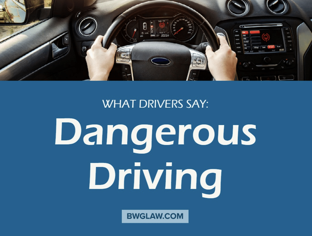 What Drivers Say: More People Admit to Dangerous Driving, Even as ...